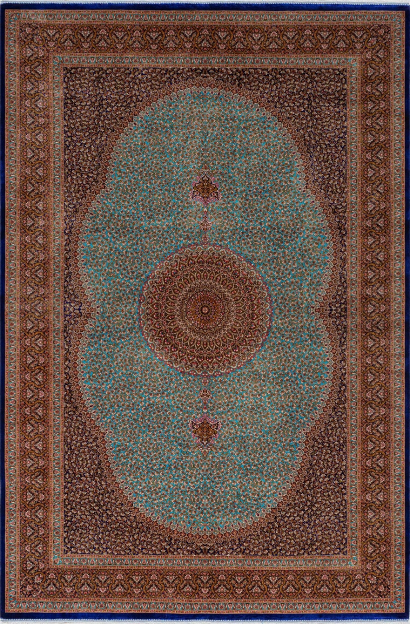 Silk carpet - code 5513